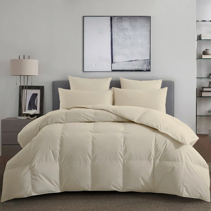 Lussona All Season Warm Fluffy UltraSoft Comforter 100 Egyptian Cotton 1000 Thread Count 400