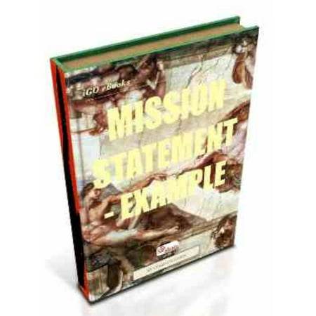 Mission Statement - Example - eBook