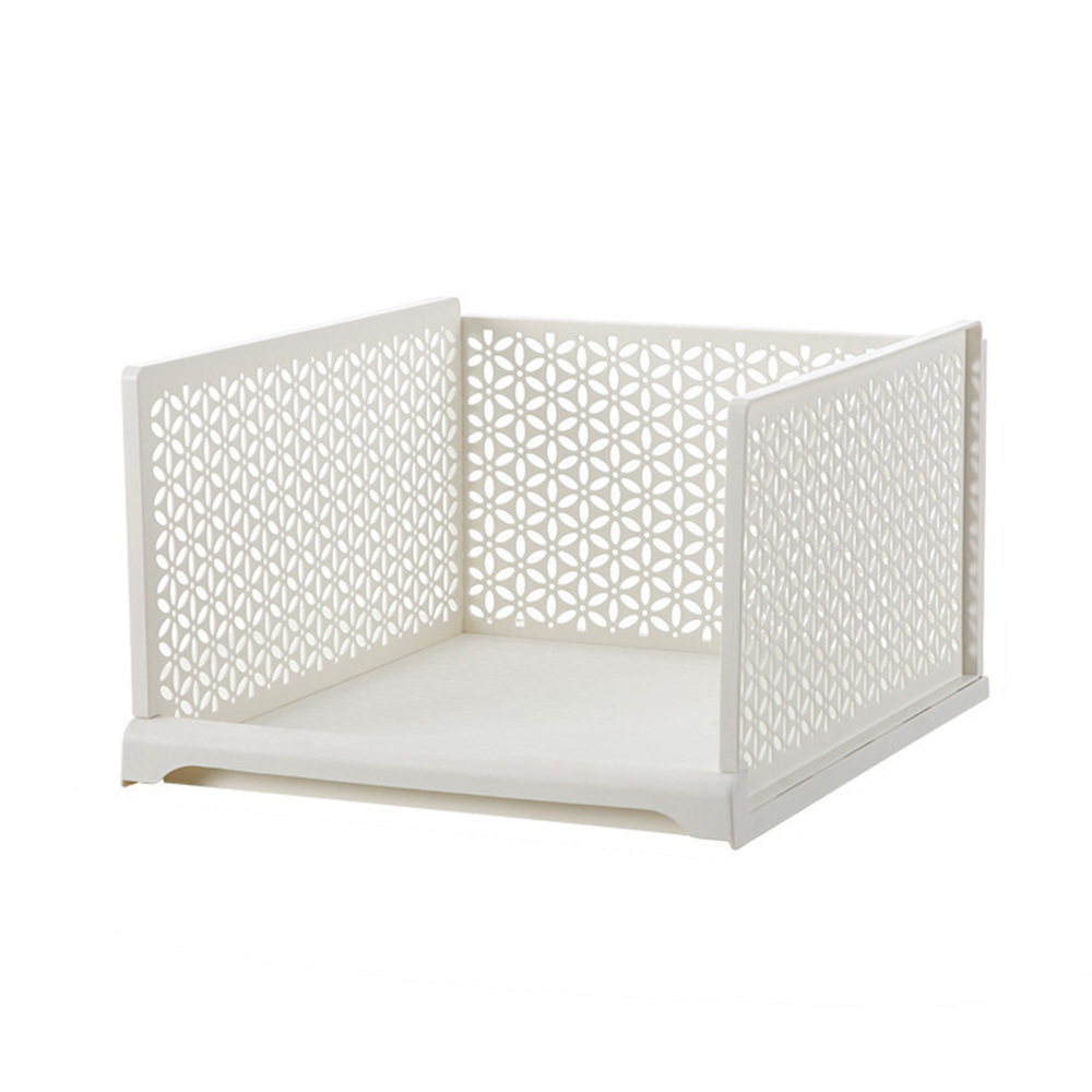 Stackable Wardrobe Organizer Open Top Drawer Type Units Folding