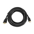 thumbnail image 2 of Monoprice HDMI to DVI Adapter Cable - 15 Feet - Black | Standard, Ferrite Cores, 28AWG, Compatible with AVCHD / PlayStation 3 and More, 2 of 6