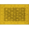 thumbnail image 1 of Ahgly Company Indoor Rectangle Oriental Yellow Traditional Area Rugs, 2' x 4', 1 of 4