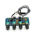 thumbnail image 5 of NE5532 Tone Board Preamp Pre-Amp with Treble Bass Volume Adjustment Pre-Amplifier Tone Controller & Amplifier Dual Channel NE5532 Preamplifier Tone Board 5 Times Wide 12-30V, 5 of 5