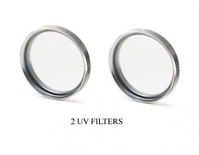 2 UV Filters for Canon HFR26,Canon HFR27,Canon HFR28,Canon HFR205,Canon HFR206,Canon HF R26 R27 R28 R205 R206