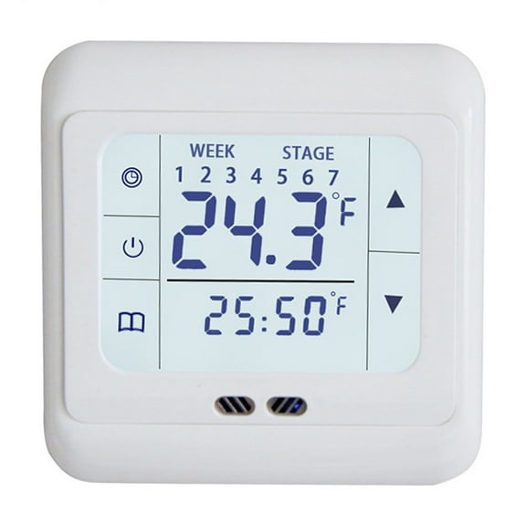 Tuya WiFi Smart Thermostat Temperature Controller Water Floor Heating Electric Floor Heating Wall-hung Boiler LCD Temperature Control Panel ,Easily DIY