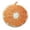 Orange,L, variant on Round Seat Cushion 3D Fruit Print Sponge Chair Pad Soft Plush Decorative Pillow for Home Office Sofa 13x13x2 Inch