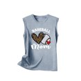 thumbnail image 3 of Nrmvnmi Baseball O-Neck Tank Women Print Baseball Tanks Cute Workout Graphic Casual Summer Sleeveless Vest Top Mothers Day Gifts, 3 of 4