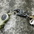thumbnail image 4 of UDIYO 5 Pcs Portable Outdoor Climbing Hook S-Ring Carabiner Dual Buckle Mini Keychain, 4 of 6