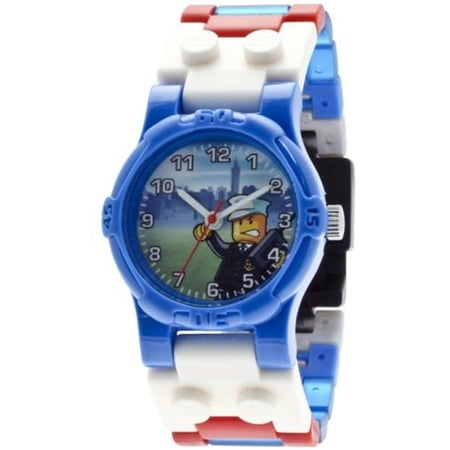 City Kids Policeman Mini Doll Interchangeable Links Watch