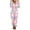 01 Pink, variant on Flannel Onesie Pajamas for Women Fleece Fuzzy One Piece Zipper Hooded Sherpa Romper Cute Polka Dots Warm Winter Loungewear