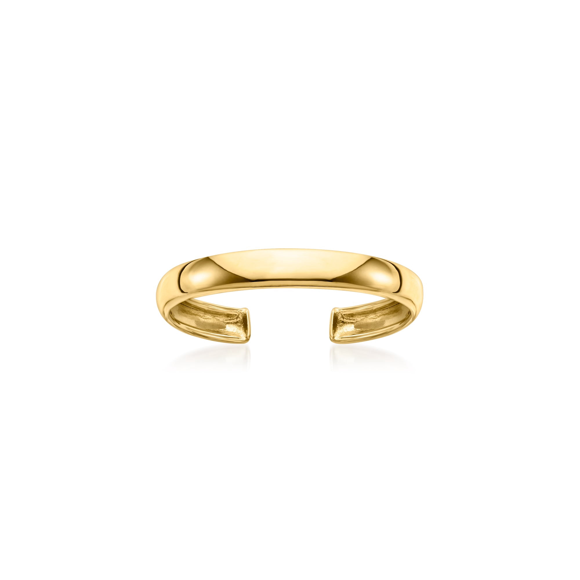 Ross-Simons 10kt Yellow Gold Polished Toe Ring, Women's, Adult