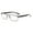 Gunmetal, variant on Mens Rimmed Blue Light Blocking Reading Glasses +2.5, Metal Black Spring Hinges Classic Readers 2.5