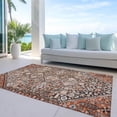 thumbnail image 4 of Dalyn Rugs Machine Washable Indoor/Outdoor Chantille Fudge 2'6" x 3'10" Rug, 4 of 9