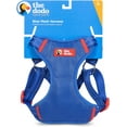 thumbnail image 2 of czcpp-Blue Dog Harness - Extra Small; Easy Step-in Harness for Dogs; Breathable Mesh Fabric; Snap-Together, Pinch Release Buckle, Ring for Leash Attachment; Everyday Pet Apparel, 2 of 4