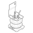 thumbnail image 5 of Firestone Kit de Ressort Industriel 2061 Ride-Rite; Air Ressort; Montage sur Cadre; Capacité de Nivellement de 3200 à 5000 Livres; Réglable de 5 à 100 PSI; Caoutchouc, 5 of 5