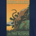 thumbnail image 3 of CafePress - A New Dawn Tree Octopus T Shirt - Men's Classic Graphic Cotton T-Shirt, 3 of 4