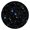 Galaxy, variant on Garden-Inspired Floral Round Table Cover Elastic Edge Waterproof Tablecloth with Spring Floral Pattern