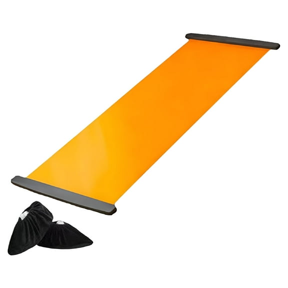 TELOLY Slide Board for Working Out Exercise Knee Sliding Orange