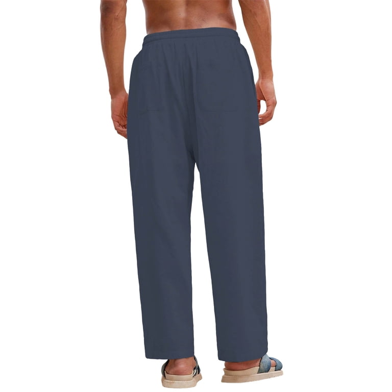 Dxzfnsa Men's Mesh Jogger Pants, Comfortable Athletic Pants with