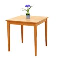 thumbnail image 1 of Pilaster Designs - Mesa cuadrada de cocina de comedor de madera con acabado de arce natural de 30" Pilaster Designs PD0866-TS, 1 of 1