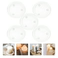 thumbnail image 3 of 5 portavelas transparentes para pilar., 3 of 6