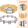 thumbnail image 4 of 1 Set of Plastic Fence Toy Miniature Farm Fence Toy Fence Panel Farm Fence Miniature Fence Model, 4 of 10