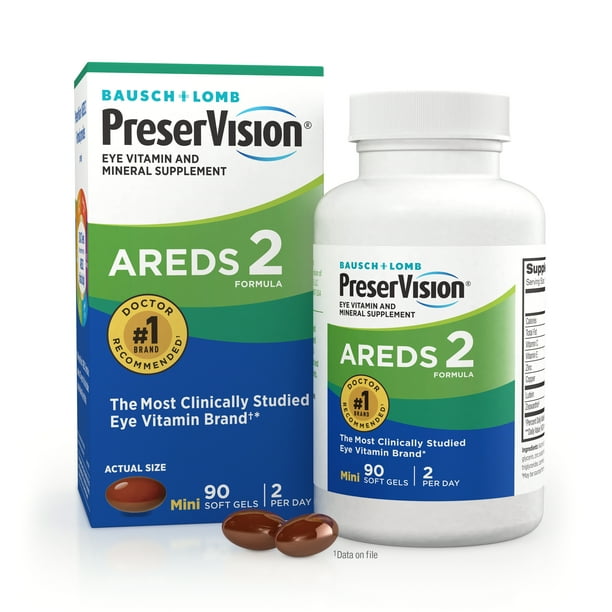 PreserVision® AREDS 2 Formula + Multivitamin, Eye Vitamin and Mineral
