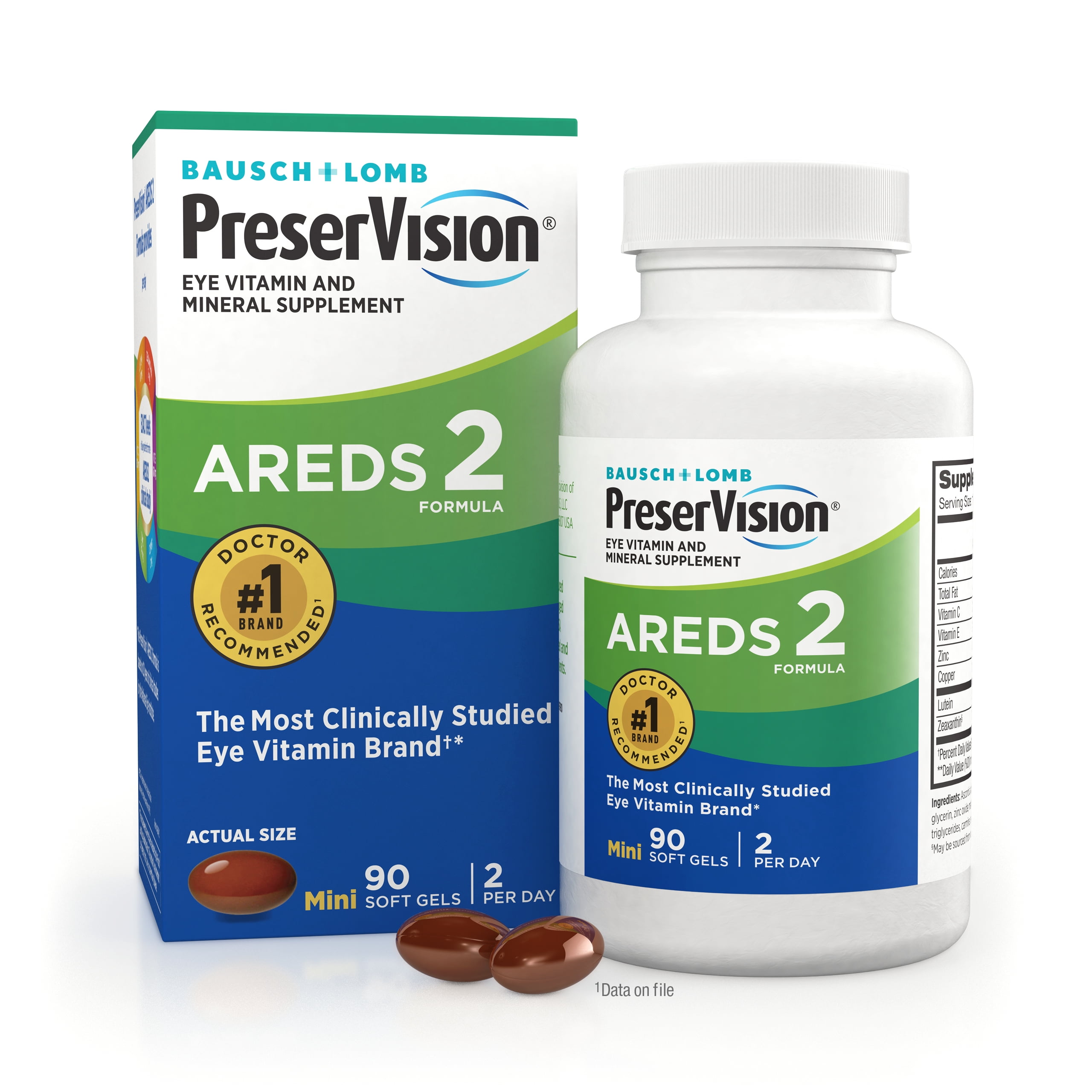 Buy PreserVision AREDS 2 Formula Multivitamin Eye Vitamin And 