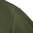 thumbnail image 3 of Chiccall Mens Crewneck Fleece Sweatshirts Long Sleeve Pullover Casual Solid Athletic Sweatshirts with Zipper Pocket, 3 of 5