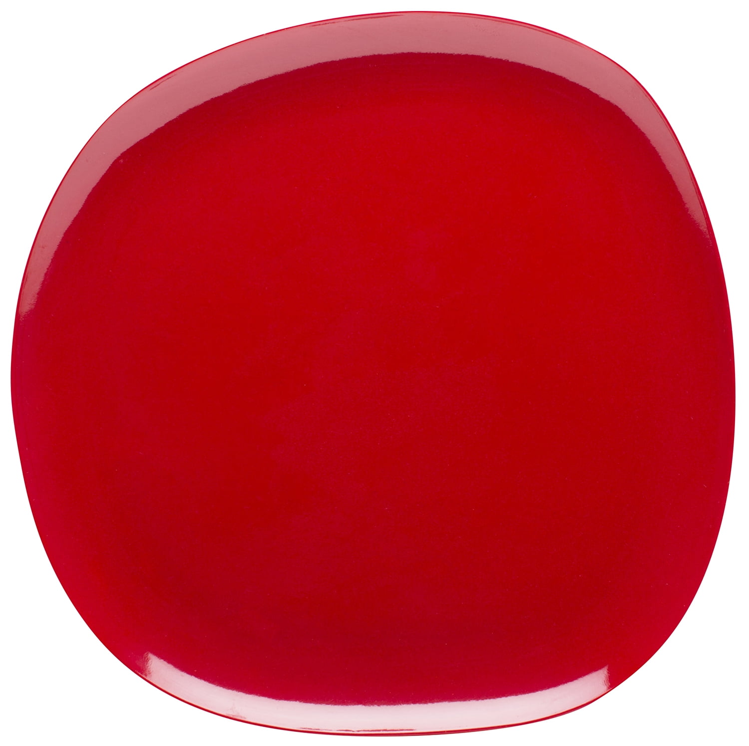 Zak Designs 00780353 Red Moso Bamboo Dinner Plate, 10 in.
