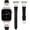 Black/Starlight Buckle, variant on Wearlizer Slim Leather Watch Band Compatible with Apple Watch Bands 38/40/41/42/44/45/46/49mm Women Thin Strap for Iwatch Series 11/10/9/8/7/6/5/4/3/SE/Ultra