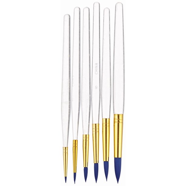 Set de Brochas Redondas Sintéticas Dynasty C-400, 72 piezas