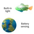 thumbnail image 4 of 5pcs Baby Fish Light Up Bathtub Toy Led Light Shower Bathtime For Kids Infants Electronic Fish Toys, 4 of 5