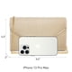 thumbnail image 4 of Bolso de noche Clutch Dasein Glistening para mujer, color champán, 4 of 6
