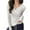 White|V-neck, variant on Women's Cotton Tops Slim Fitted Crew Neck/ V-neck Long Sleeve Base Layer T-Shirts Casual Solid Color Tees (XL, Black|V-neck)
