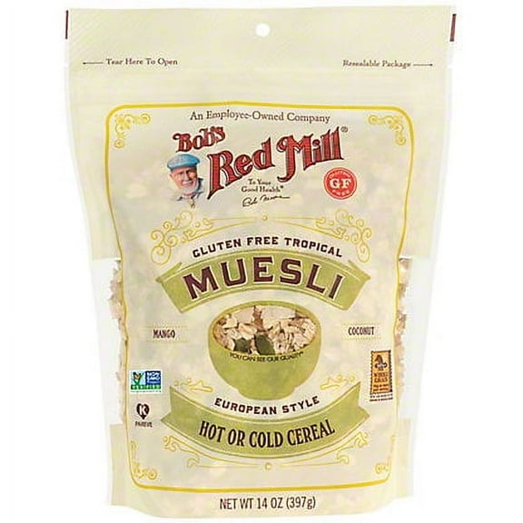 Bob's Red Mill Gluten Free Tropical Muesli, 14 oz
