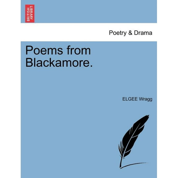 Poems from Blackamore. (Paperback)