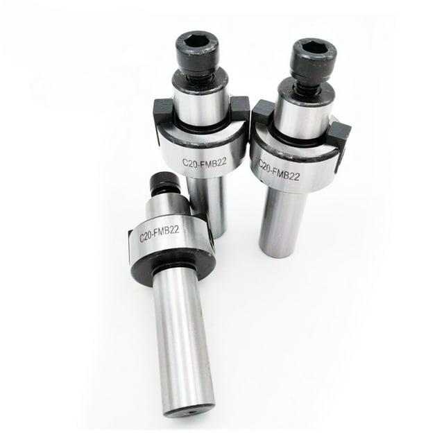 1PCS C12 C16 C20 C25 C32 FMB22 FMB27 FMB32 Fraiseuse pour Visage Support d'Outil Tige Droite FMB Fraise pour Visage pour BAP 300R 400R 50/63mm, Précision Répétitive