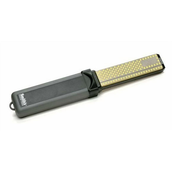 Smith's 4" Diamond Combination Bench Stone Knife Sharpener