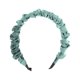 thumbnail image 3 of Ofertas Únicas 1 Pc Diadema Plisada Accesorios de Satén para Mujeres Azul Lago, 3 of 5
