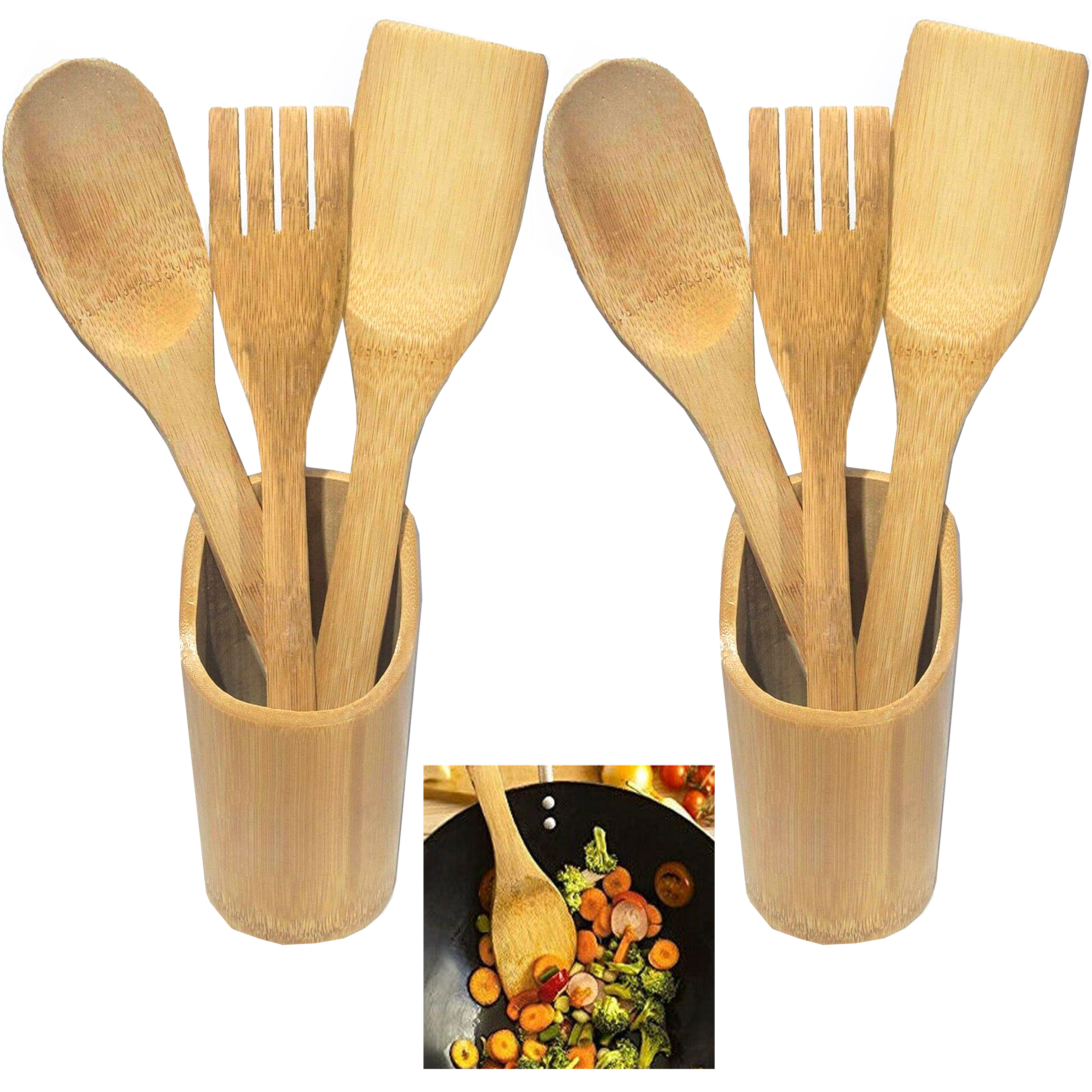 Viodyne  Bamboo Cooking Utensils, 3 pcs/set