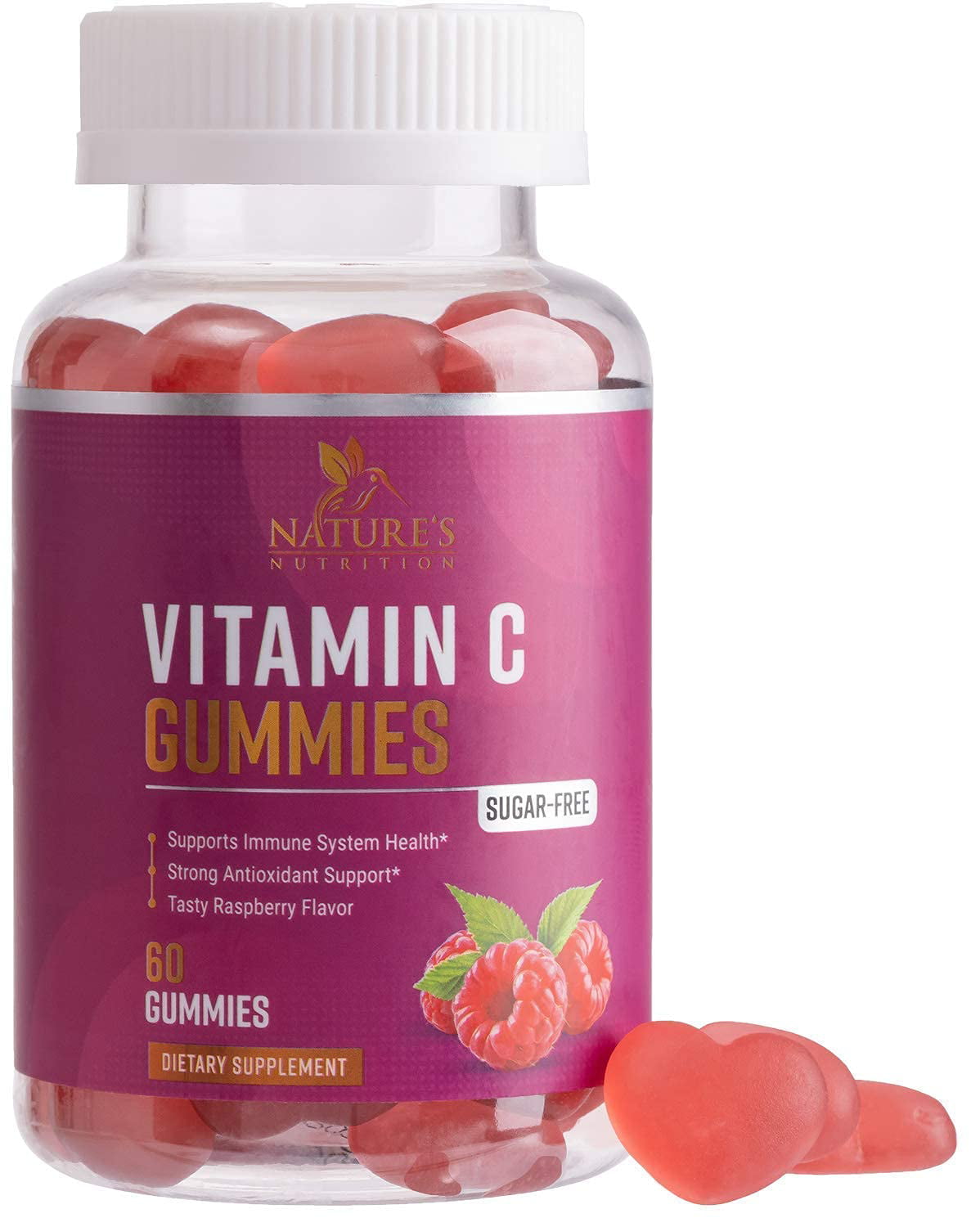 Emergen-C Immune Plus Vitamin D and C Immune Gummies, Super Orange 
