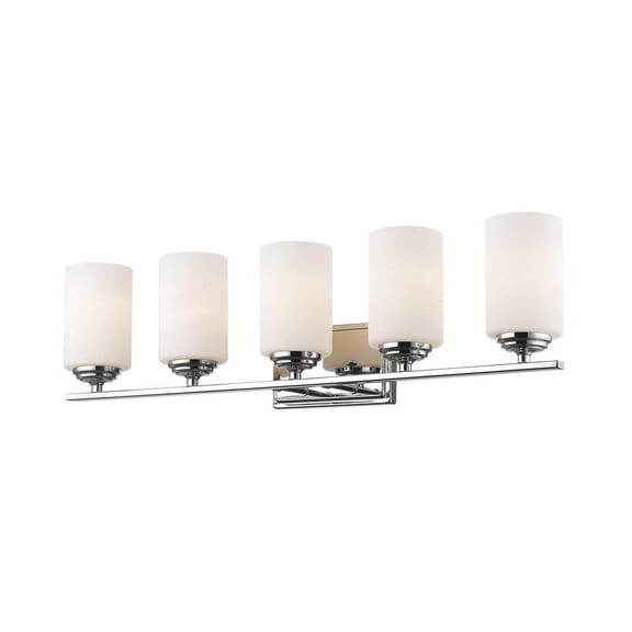 5 Light Vanity Light in Fusion Style 30.75 inches Wide By 8.5 inches High Bailey Street Home 372-Bel-2333957