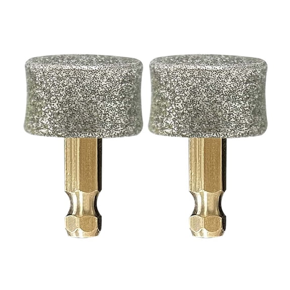 Lehood Diamond Pet Nail Grinder Replacement Bits, Dog Cat Nail Grinder Wheels Head Compatible with Most Brands, 2 pack
