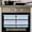 Gray Blue, variant on Blue Red Striped Kitchen Towels Set of 4, Water Absorbent Dish Towel, Farmhouse Stripes Simple Art Decorative Hand Towels - Quick Drying Cloth for Cooking Baking, 18x28 Inch