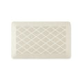 thumbnail image 4 of Martha Stewart Miles Modern Diamond Anti-Fatigue Air-Infused Kitchen Mat, Grey, 19.6"x39", 4 of 5