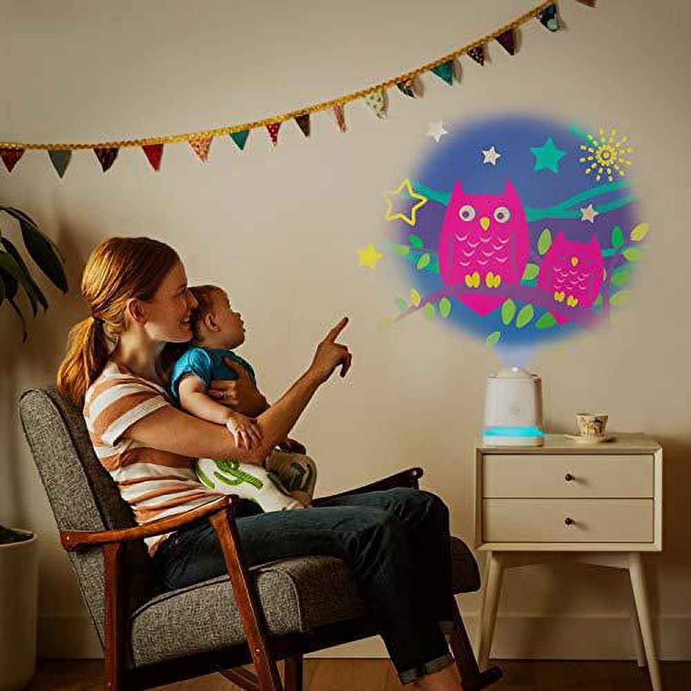 Munchkin® Infant Nursery Projector and Sound Machine with LED Nightlight, White