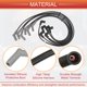 thumbnail image 4 of Cables de bobina de bujía de automóvil Unique Bargains de 7 mm para Ford Ranger 2001-2003 para Mazda B3000 No.AJ0318100 - Paquete de 6, 4 of 7