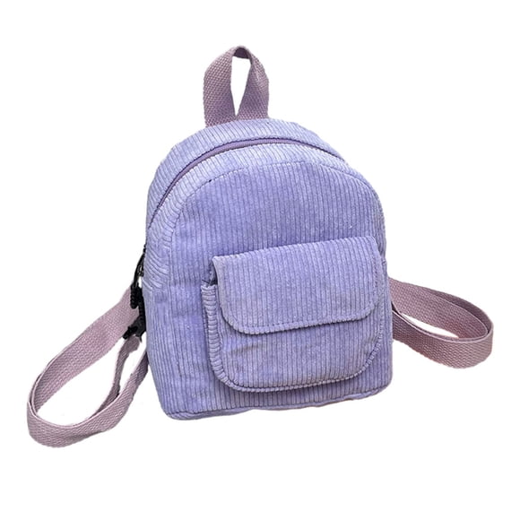 Mini mochila Sonducket para mujer gran capacidad color púrpura