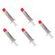thumbnail image 1 of 5-Pack Vio 1.5 Gram CPU Chipset Heatsink Thermal Grease Cooling Compound Syringe Vio No, 1 of 1