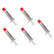 5-Pack Vio 1.5 Gram CPU Chipset Heatsink Thermal Grease Cooling Compound Syringe